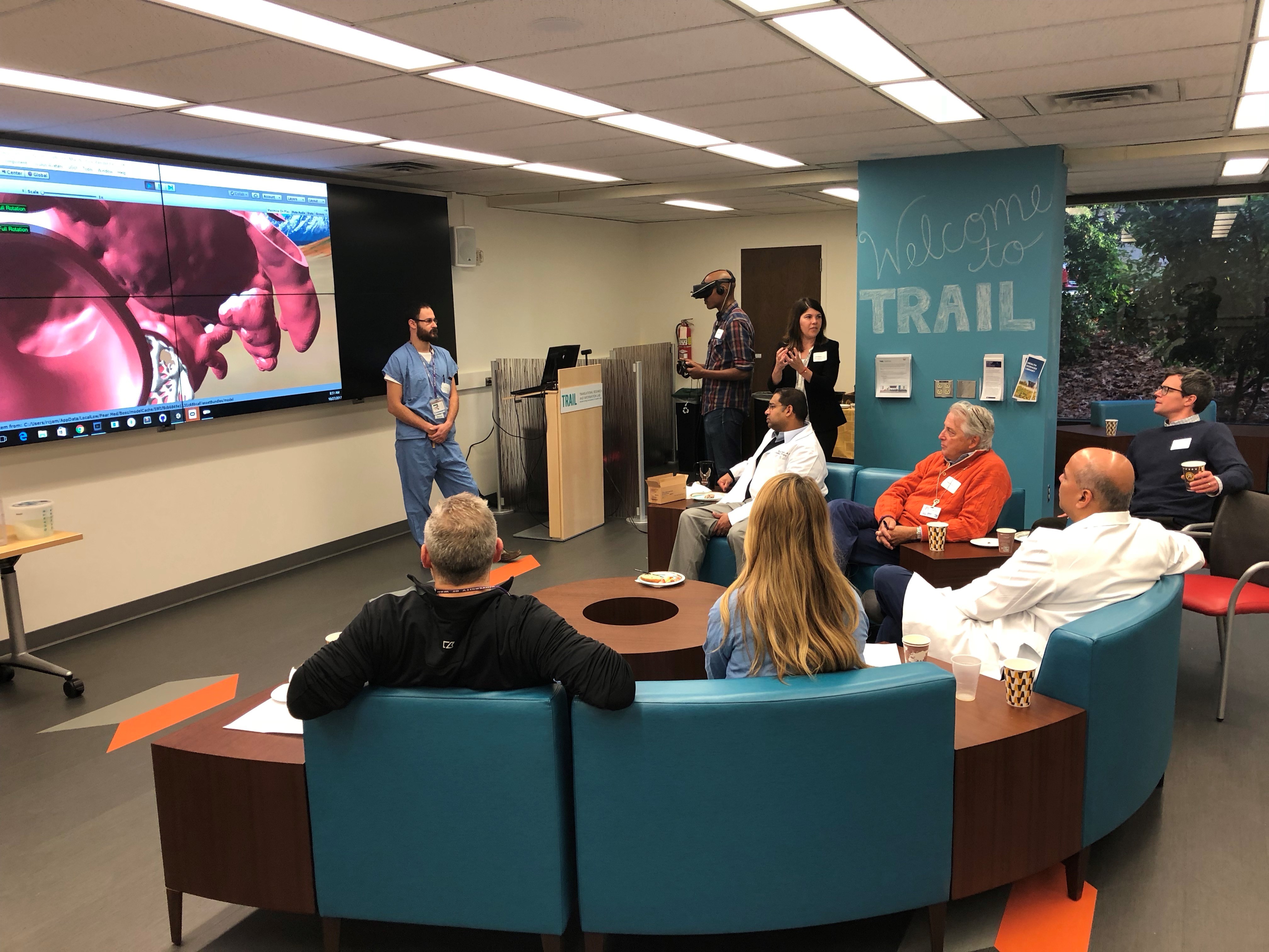 UW clinicians present on VR potential in health care