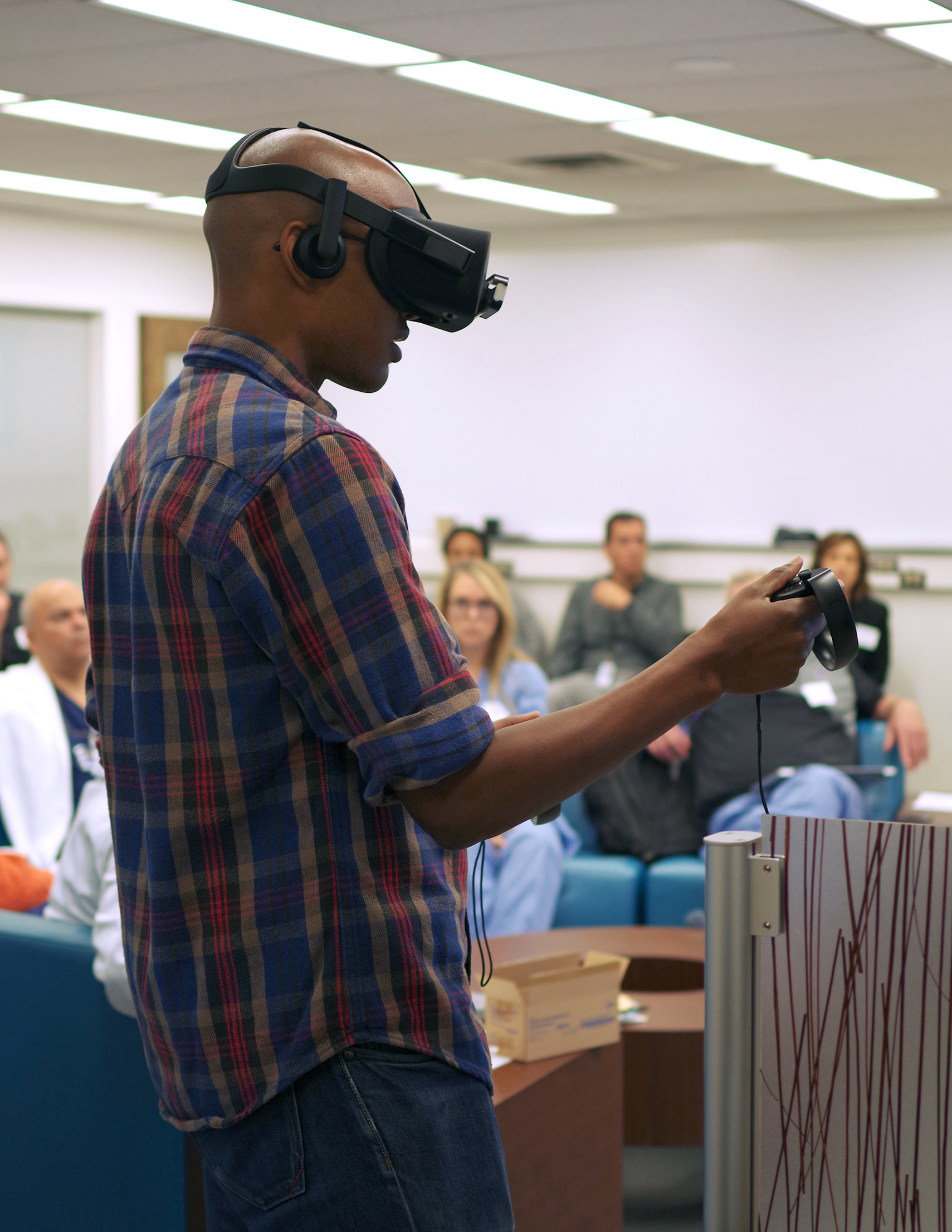 Pyrus Medical's Ryan James demonstrates Bosc