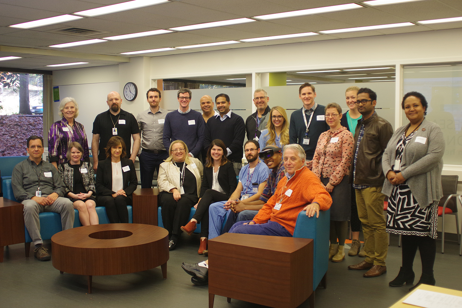 Photo of the UW HSL VR Project team