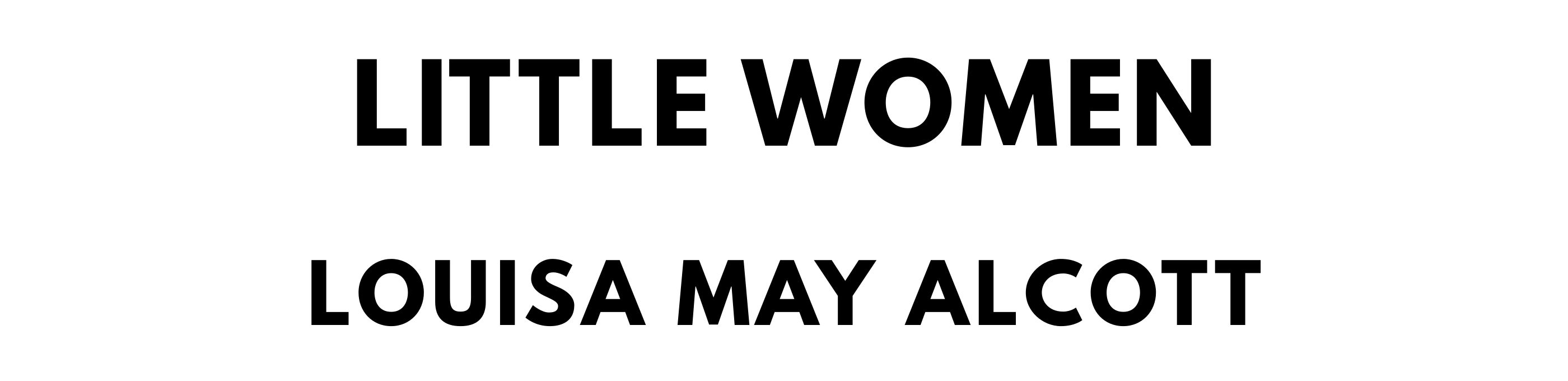 The titlepage for the Standard Ebooks edition of Little Women, by Louisa May Alcott