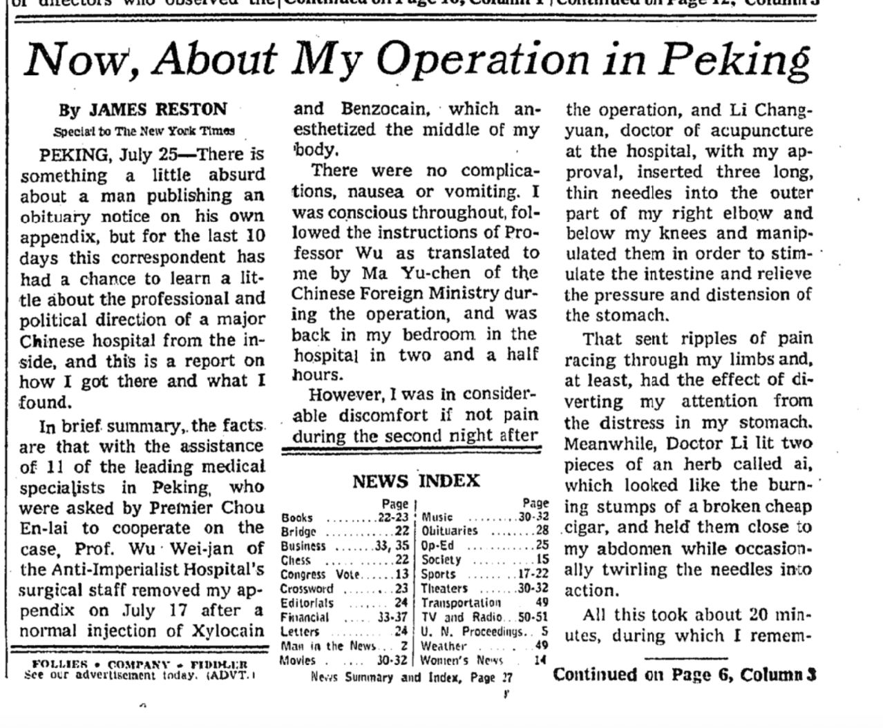 A newspaper article with text

Description automatically generated