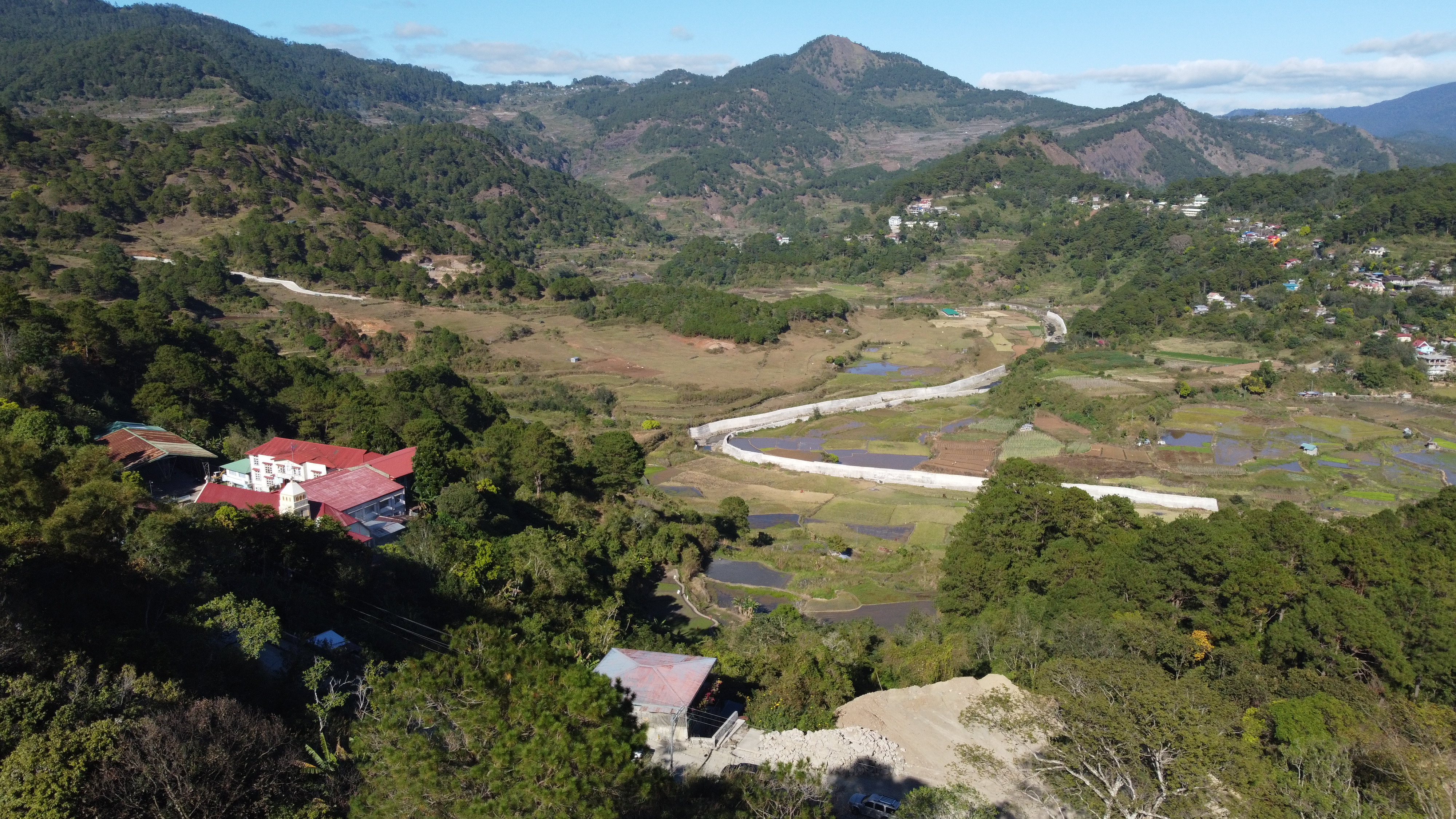 View of Mt. Polis and the valley below.