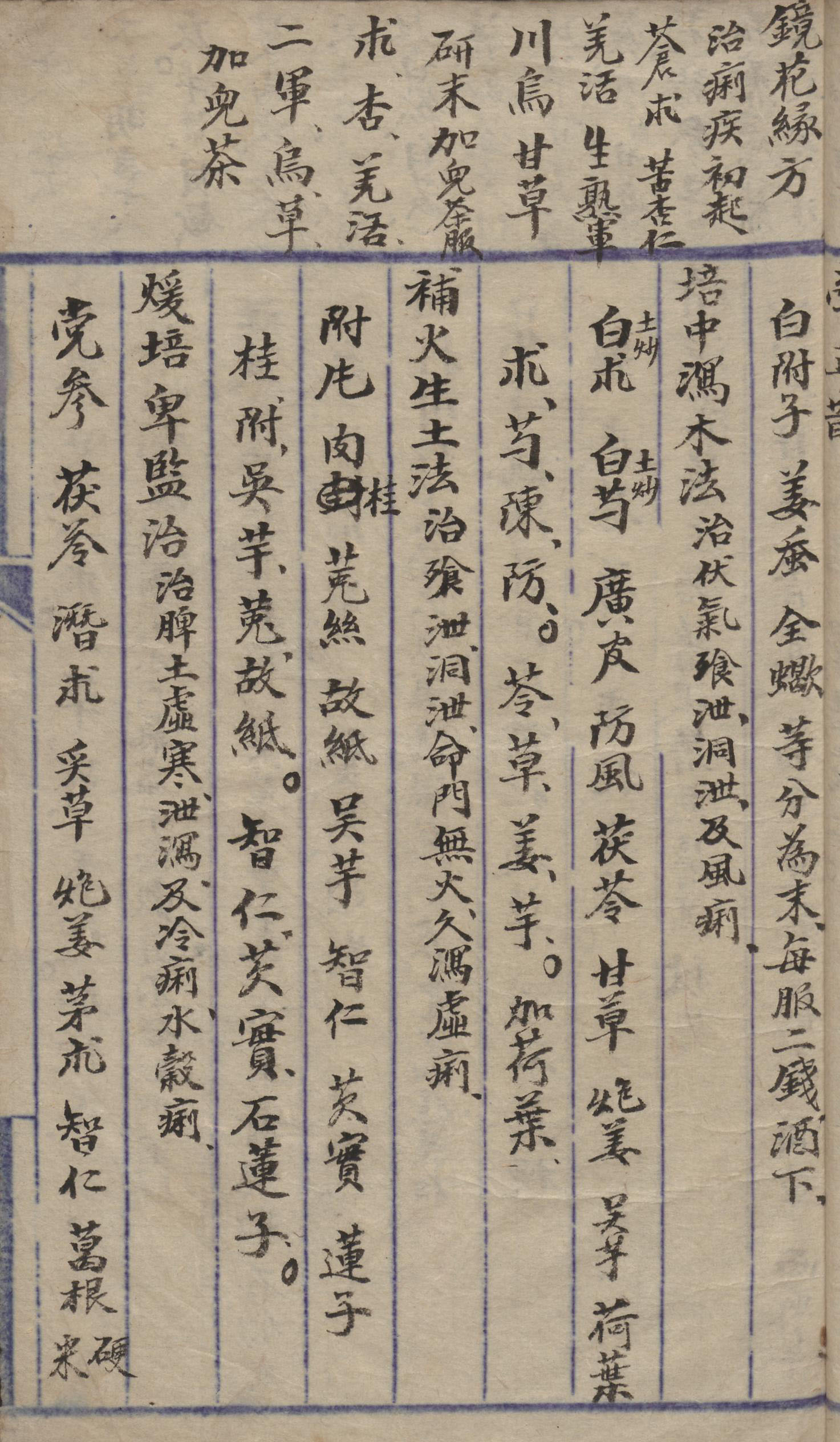 A yellowed page filled with Chinese characters.