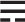 Three stacked bars, with the top two solid and the lower one divided.