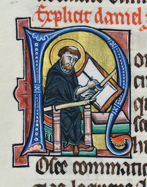 Medieval scribe