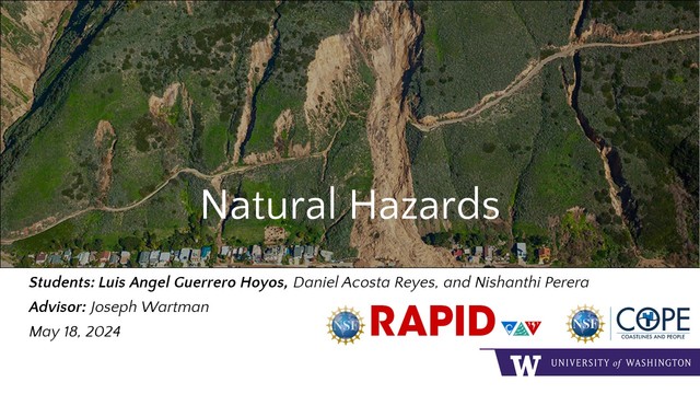 Natural Hazards slide