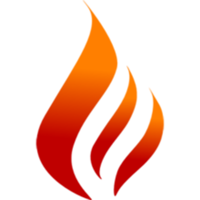 The symbol of the Prometheus Society is represented by a fire emblem composed of three shapes like a fox's tail, with a gradient color scheme that transitions from orange to red.