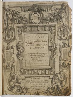 Cover of Essais de Michel de Montaigne Livre II Chapitre XX : Nous ne goûtons rien de pur